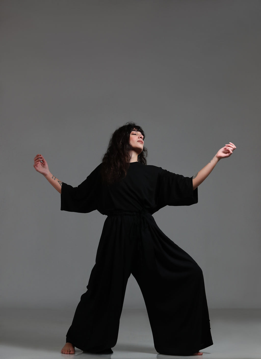 Rayon palazzo trousers