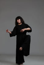 Rayon palazzo trousers