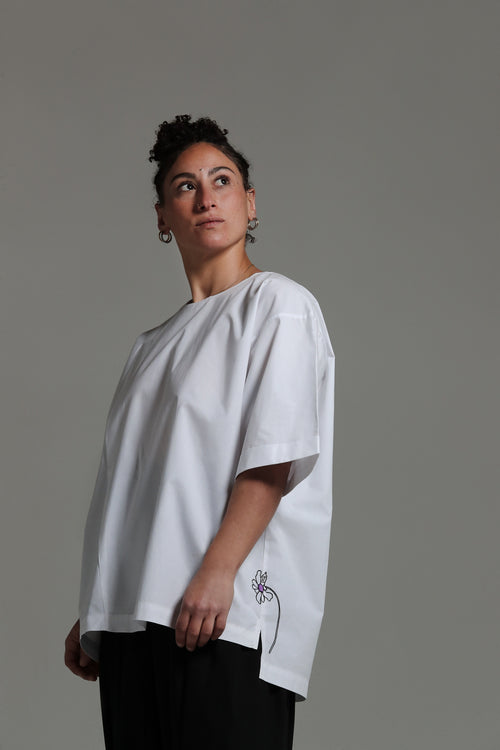 Fold detail tshirt